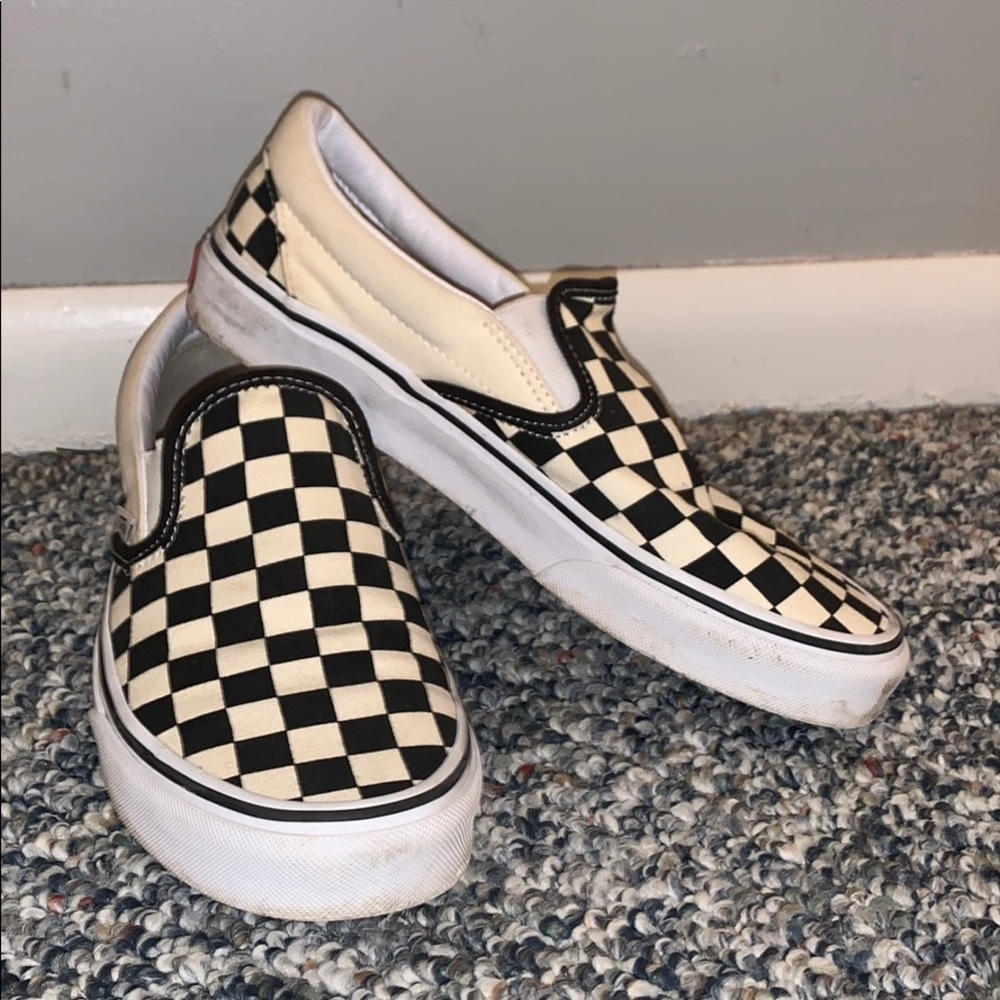 Checkered Vans